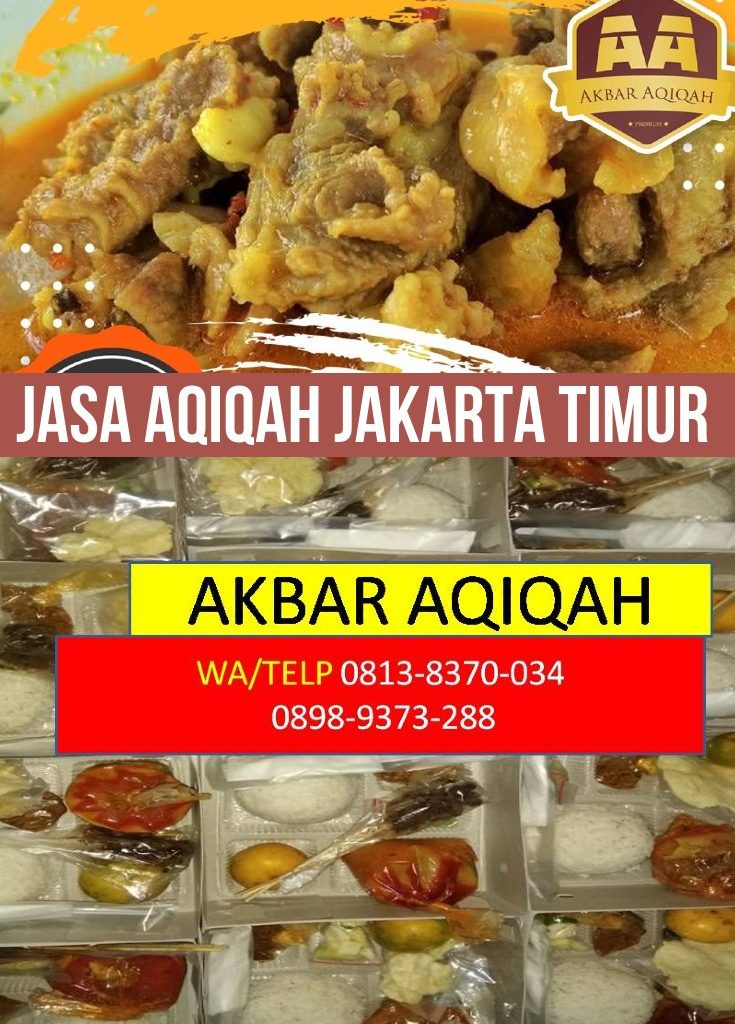 Jasa aqiqah Jakarta Timur murah enak