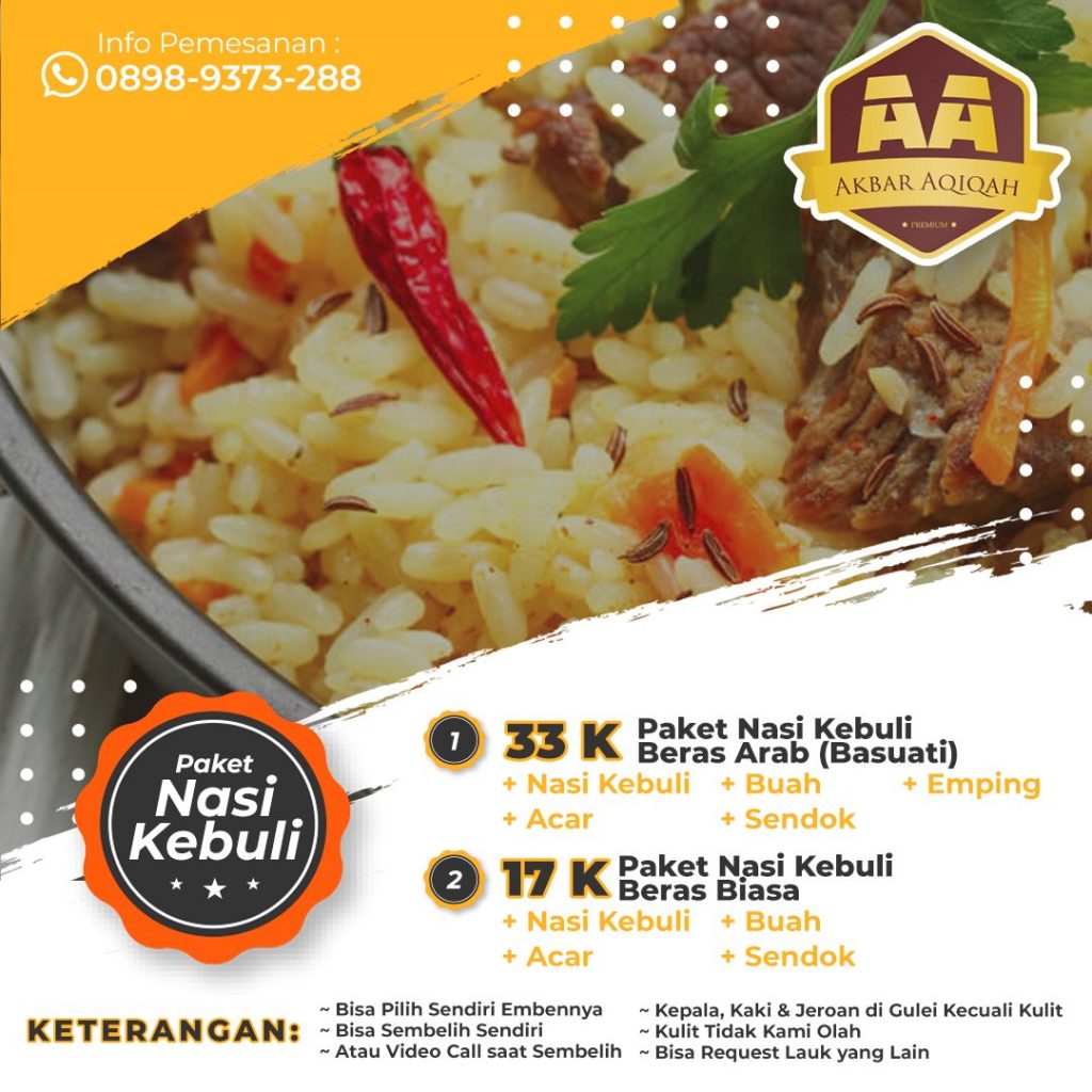 Paket Nasi Kebuli Tambun Selatan